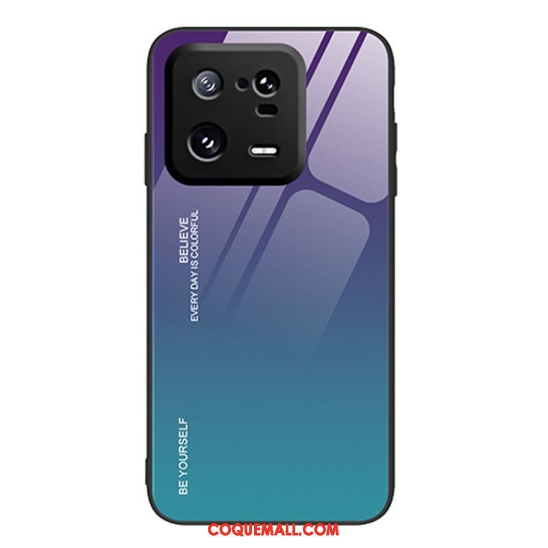 Coque Xiaomi 13 Verre Trempé Be Yourself