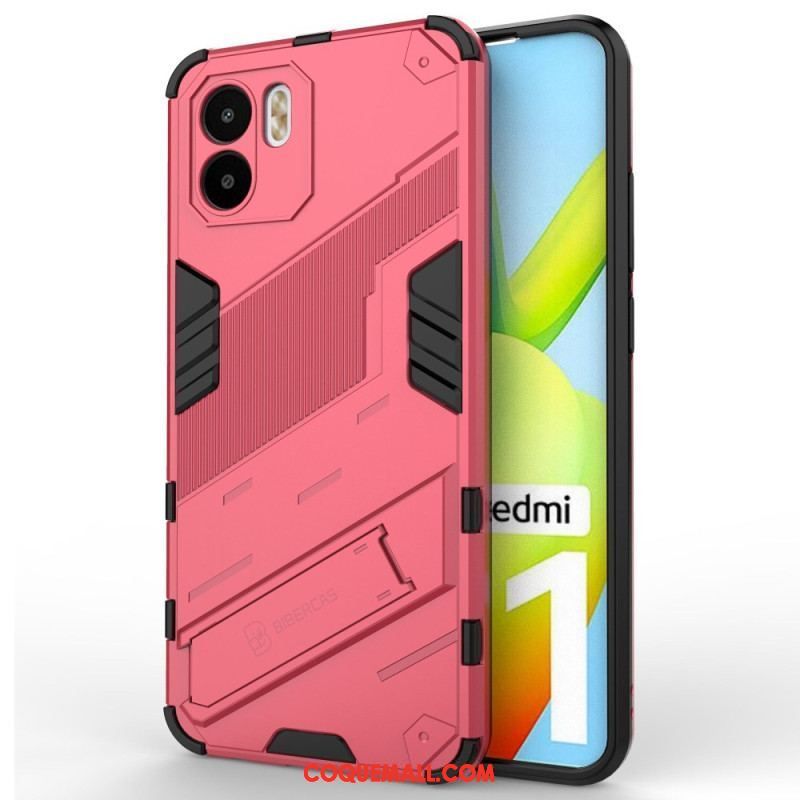 Coque Xiaomi Redmi A1 Support Amovible Deux Positions Mains Libres