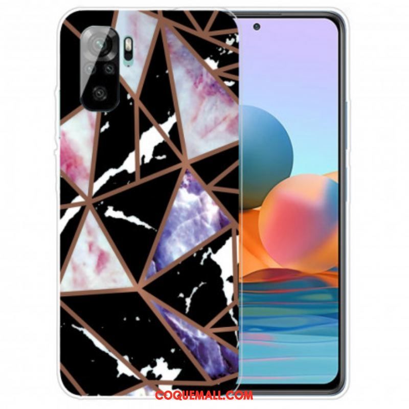 Coque Xiaomi Redmi Note 10/10S/Poco M5s Marbre Design