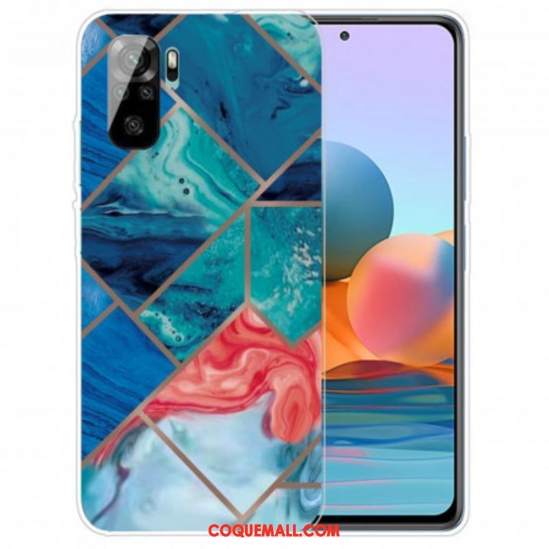 Coque Xiaomi Redmi Note 10/10S/Poco M5s Marbre Design