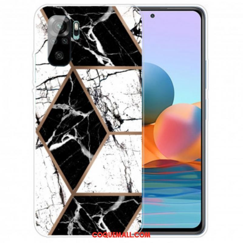 Coque Xiaomi Redmi Note 10/10S/Poco M5s Motif Marbre