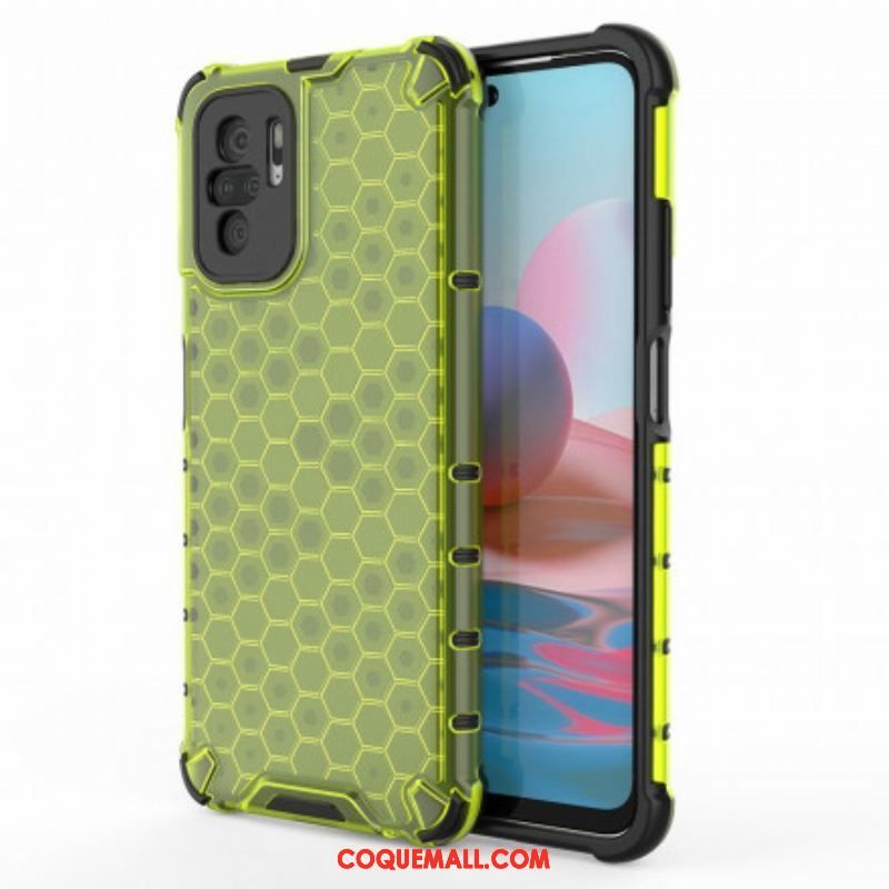 Coque Xiaomi Redmi Note 10/10S/Poco M5s Style Nid d'Abeille