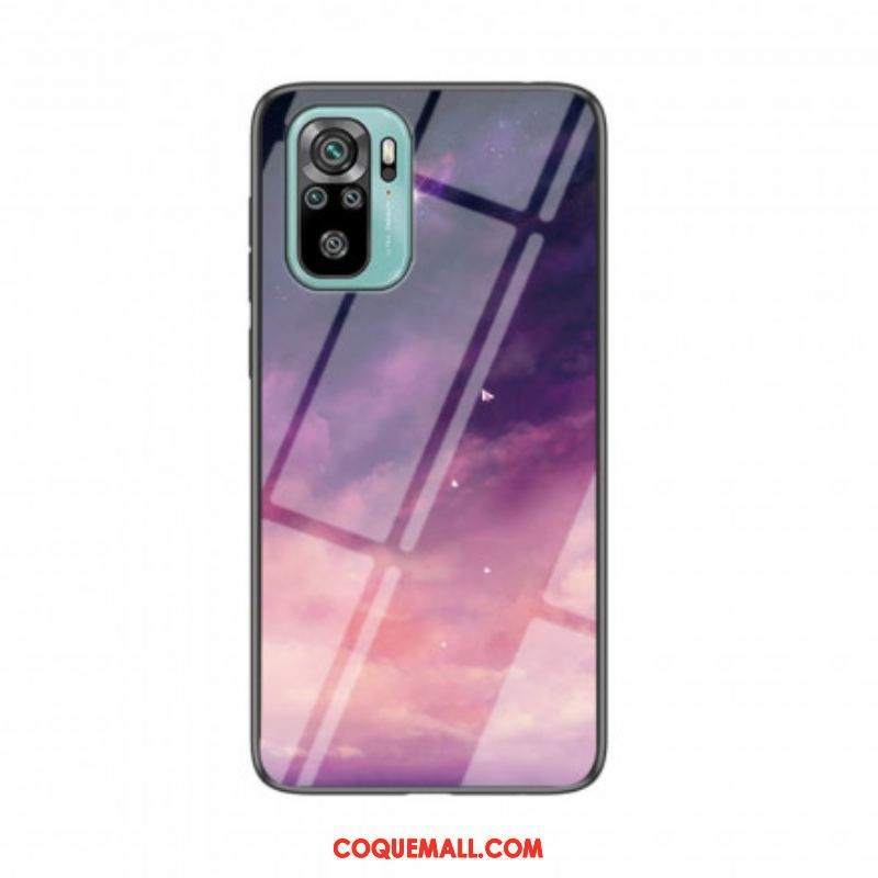 Coque Xiaomi Redmi Note 10/10S/Poco M5s Verre Trempé Beauty