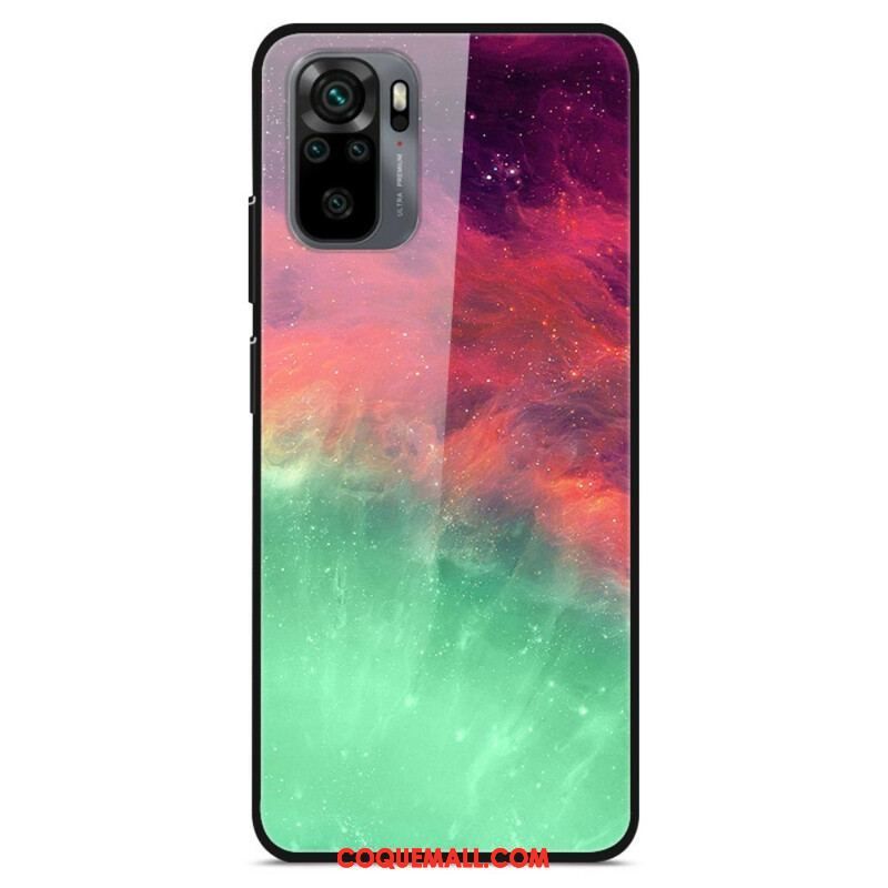 Coque Xiaomi Redmi Note 10/10S/Poco M5s Verre Trempé Premum Colors