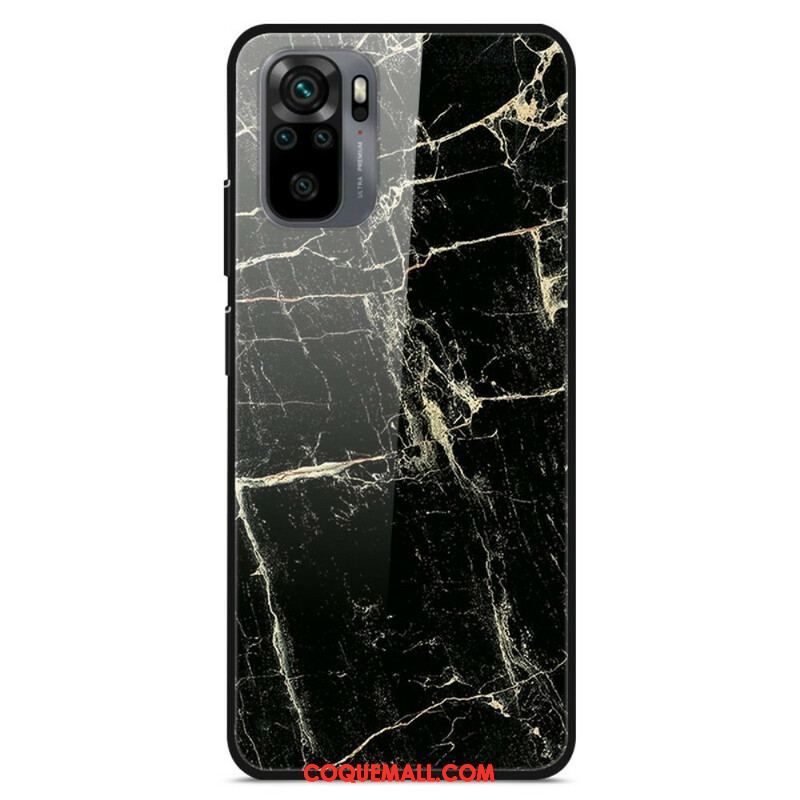 Coque Xiaomi Redmi Note 10/10S/Poco M5s Verre trempé Marbre Suprême