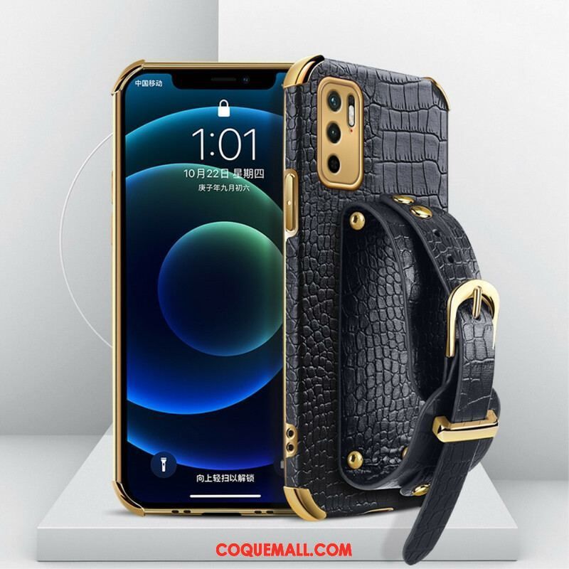 Coque Xiaomi Redmi Note 10 5G / Poco M3 Pro 5G Croco Bracelet