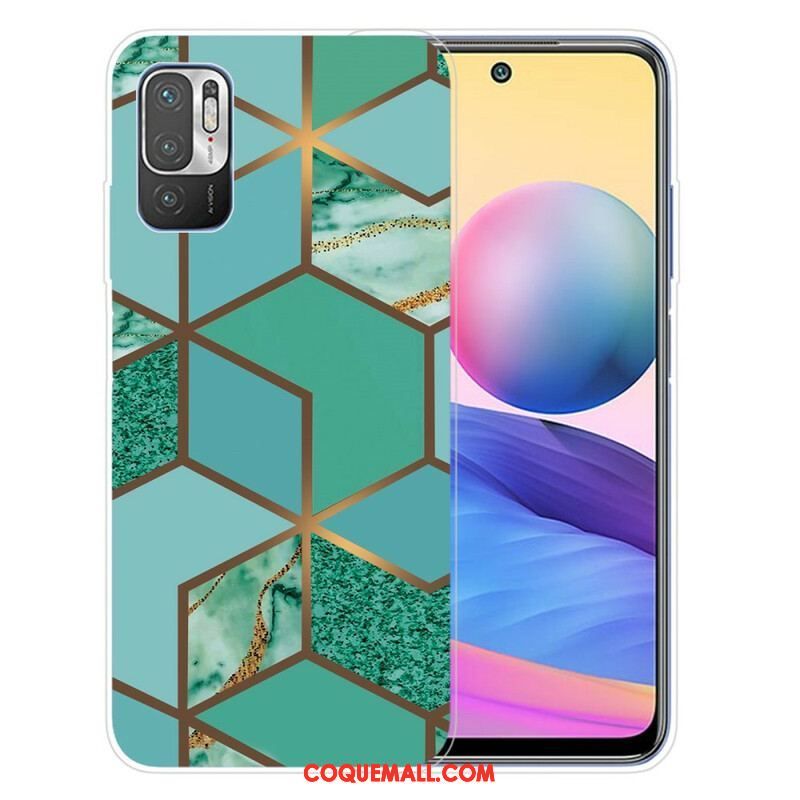 Coque Xiaomi Redmi Note 10 5G / Poco M3 Pro 5G Marbre Géométrique