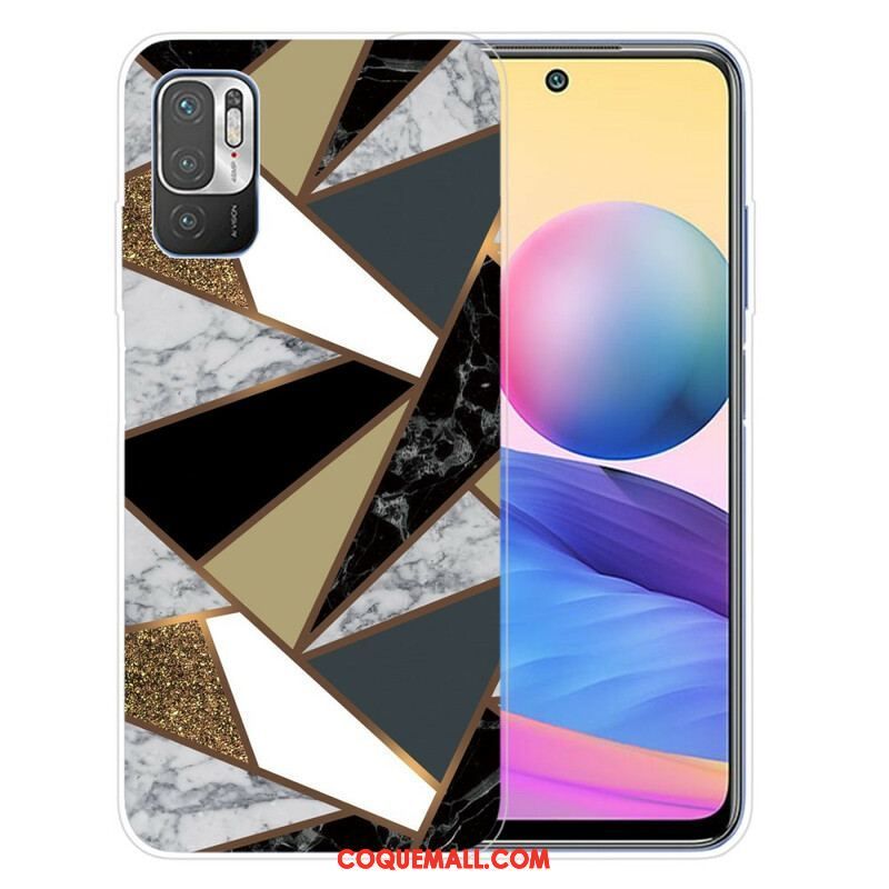 Coque Xiaomi Redmi Note 10 5G / Poco M3 Pro 5G Marbre Géométrique