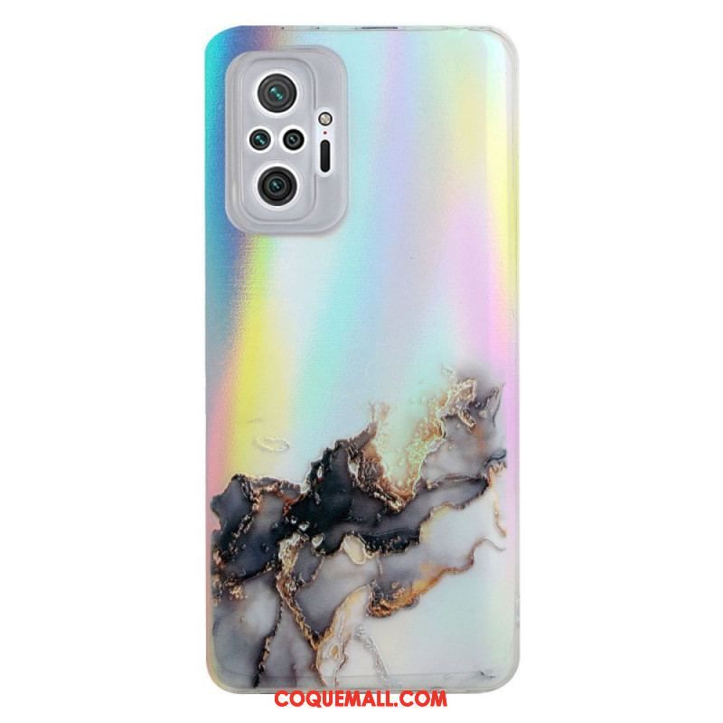 Coque Xiaomi Redmi Note 10 Pro Marbre Effet Laser