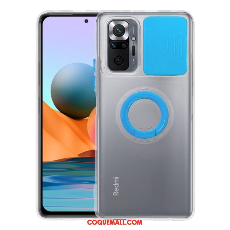 Coque Xiaomi Redmi Note 10 Pro Protège Appareil Photo avec Support