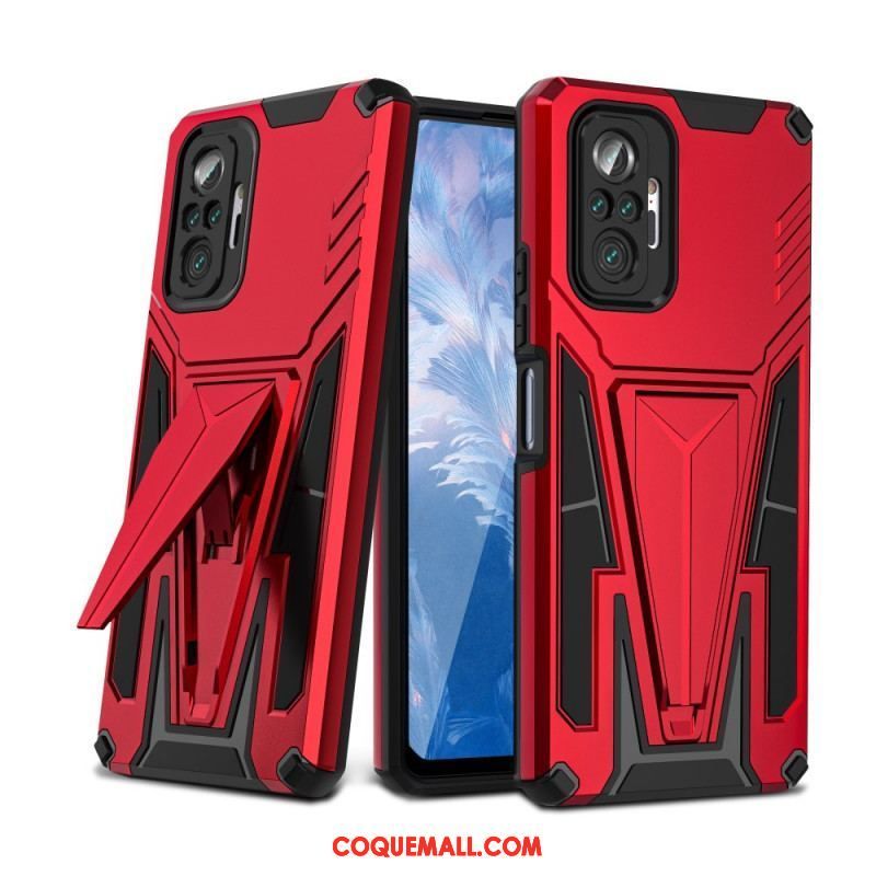 Coque Xiaomi Redmi Note 10 Pro Résistante Support Amovible