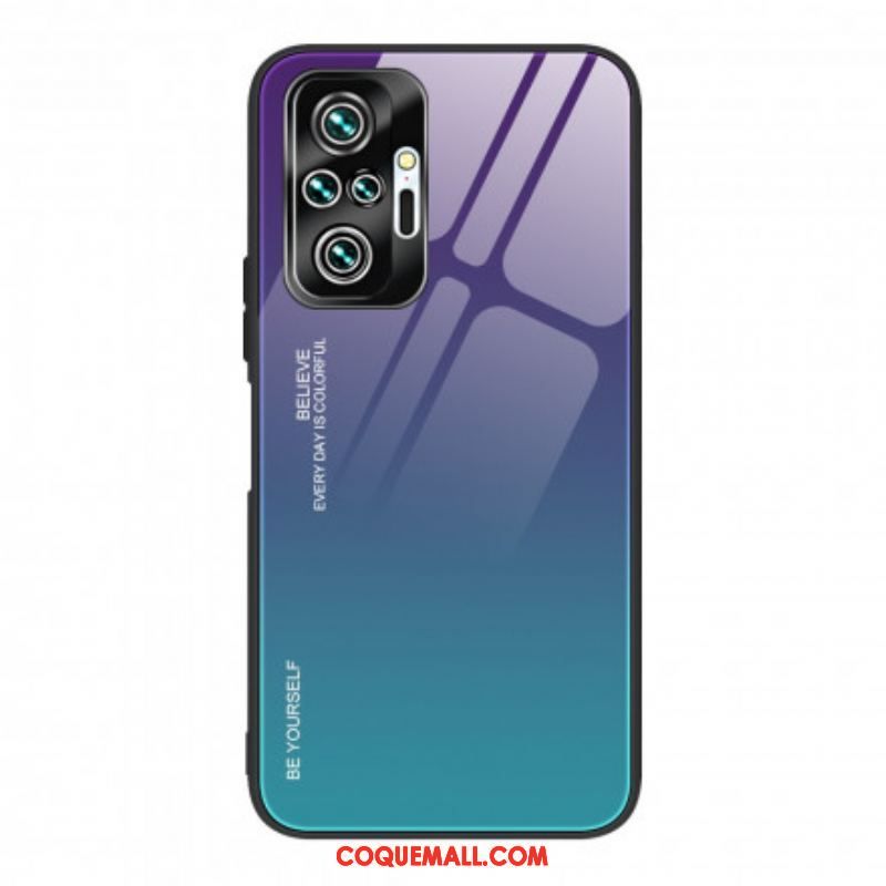 Coque Xiaomi Redmi Note 10 Pro Verre Trempé Be Yourself