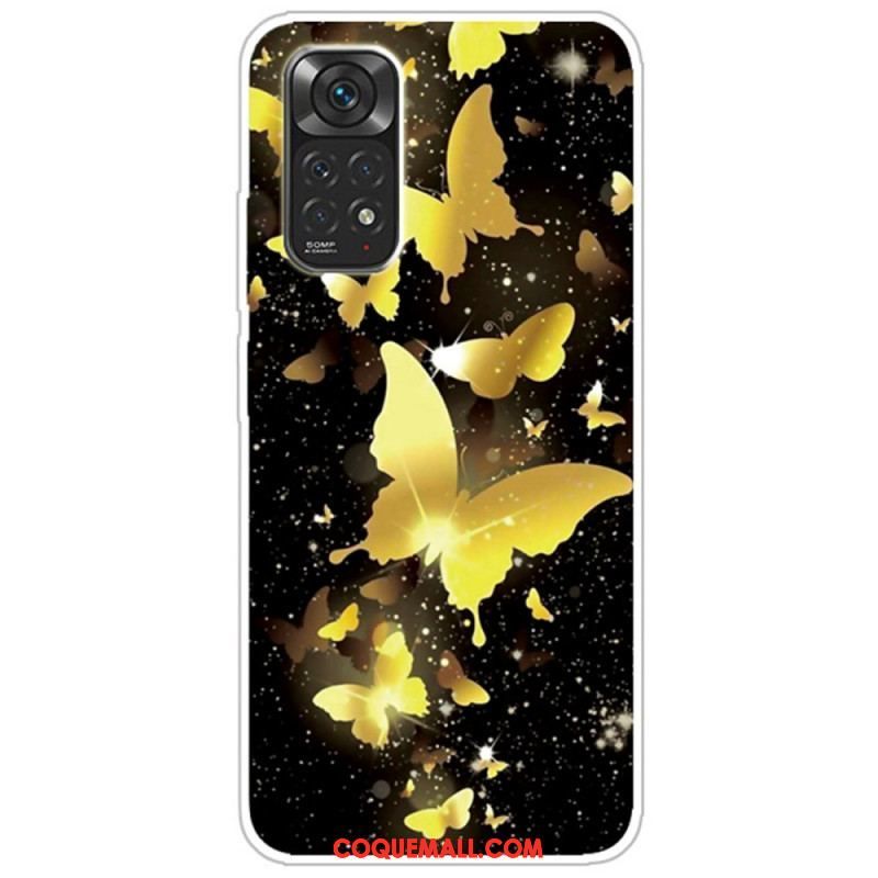 Coque Xiaomi Redmi Note 11 / 11s Papillons Royaux