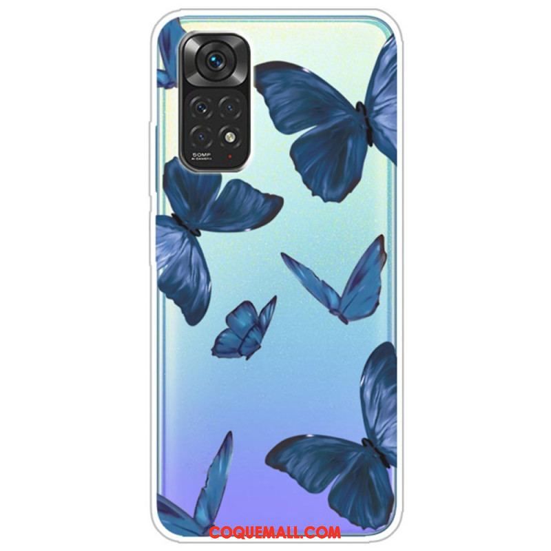 Coque Xiaomi Redmi Note 11 / 11s Papillons Sauvages