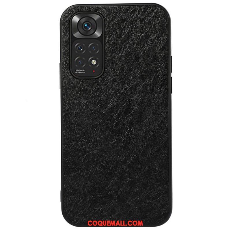 Coque Xiaomi Redmi Note 11 / 11s Simili Cuir Texturé