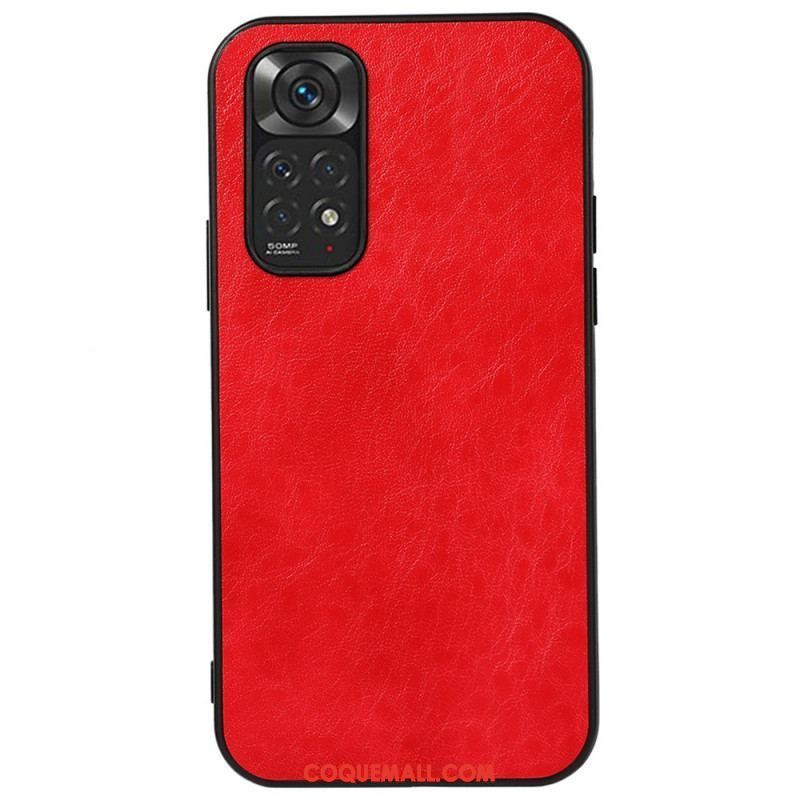 Coque Xiaomi Redmi Note 11 / 11s Simili Cuir Texturé