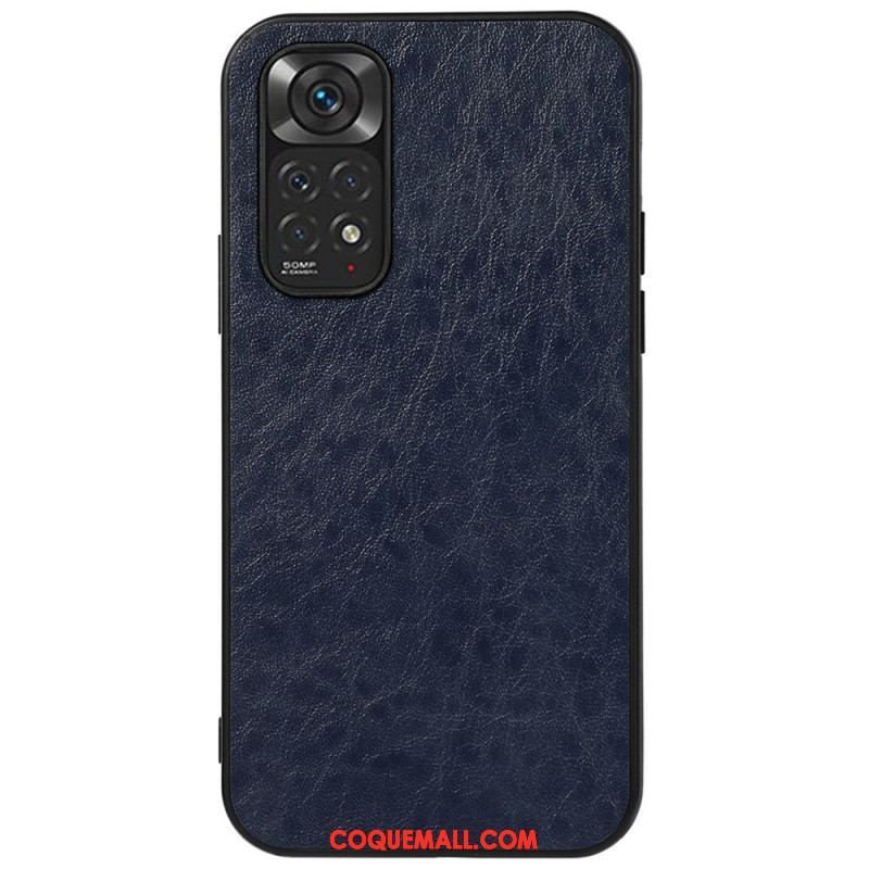 Coque Xiaomi Redmi Note 11 / 11s Simili Cuir Texturé