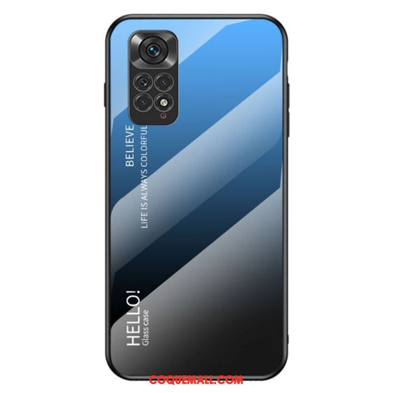 Coque Xiaomi Redmi Note 11 / 11s Verre Trempé Hello