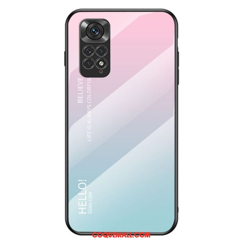 Coque Xiaomi Redmi Note 11 / 11s Verre Trempé Hello