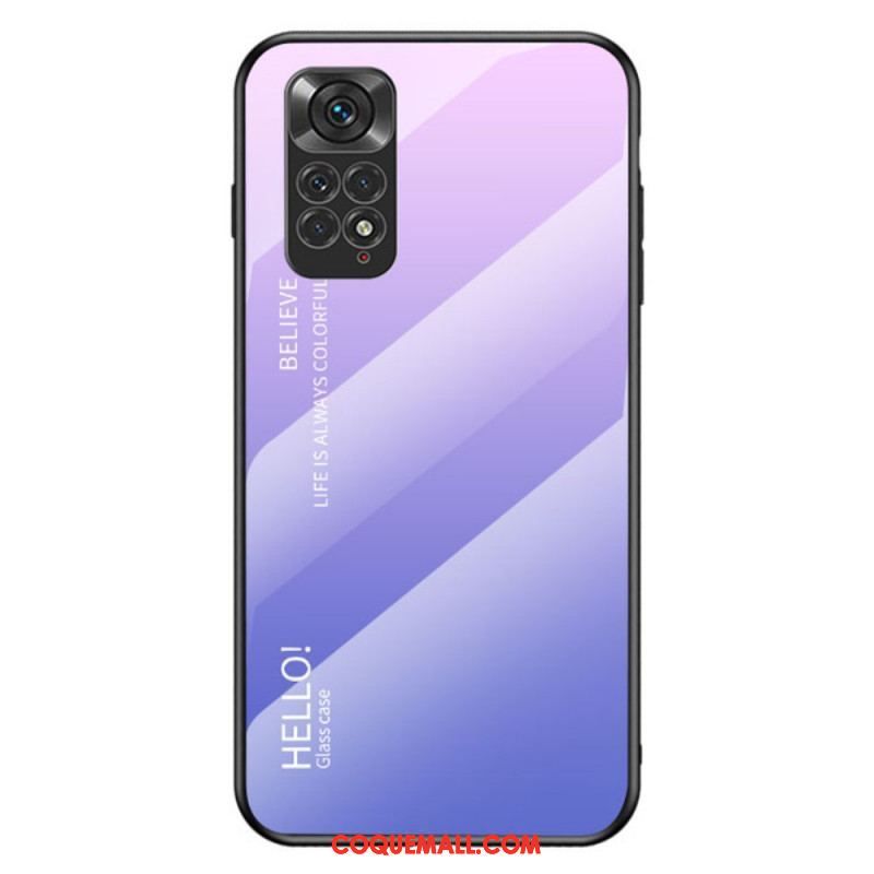 Coque Xiaomi Redmi Note 11 / 11s Verre Trempé Hello