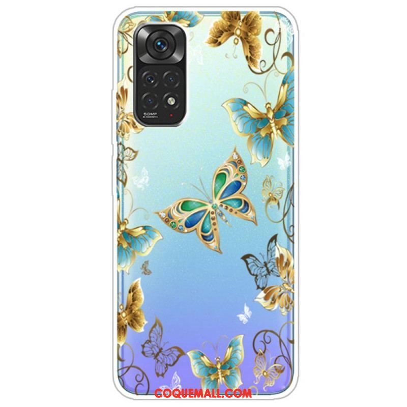 Coque Xiaomi Redmi Note 11 / 11s Vol de Papillons