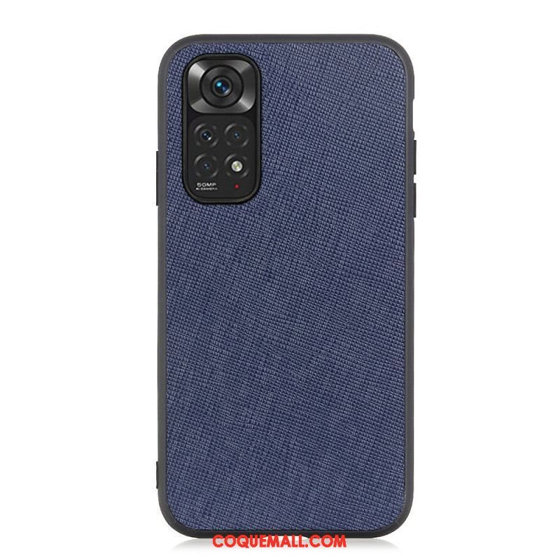 Coque Xiaomi Redmi Note 11 / 11s Véritable Cuir Texturé