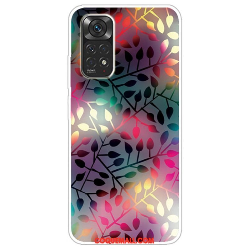 Coque Xiaomi Redmi Note 11 Pro / Note 11 Pro 5G Feuilles