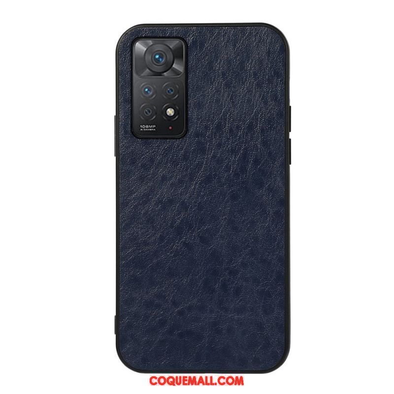 Coque Xiaomi Redmi Note 11 Pro / Note 11 Pro 5G Simili Cuir Texturé