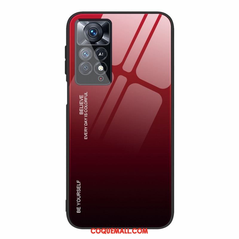 Coque Xiaomi Redmi Note 11 Pro / Note 11 Pro 5G Verre Trempé Be Yourself