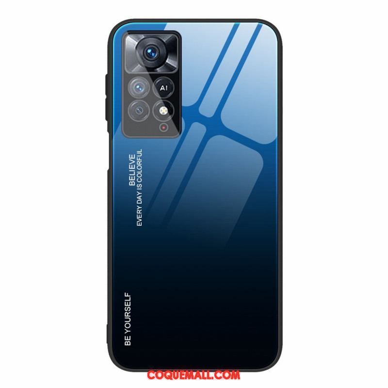 Coque Xiaomi Redmi Note 11 Pro / Note 11 Pro 5G Verre Trempé Be Yourself