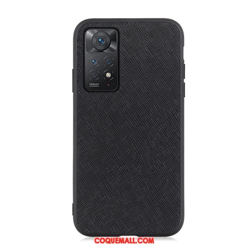 Coque Xiaomi Redmi Note 11 Pro / Note 11 Pro 5G Véritable Cuir Texturé