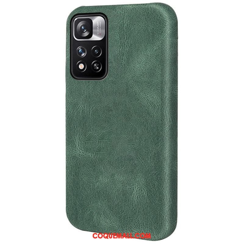 Coque Xiaomi Redmi Note 11 Pro Plus 5G Effet Cuir Design