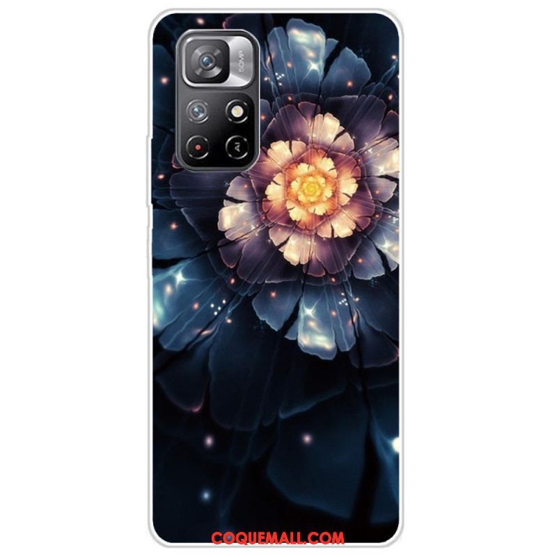 Coque Xiaomi Redmi Note 11 Pro Plus 5G Flexible Fleurs