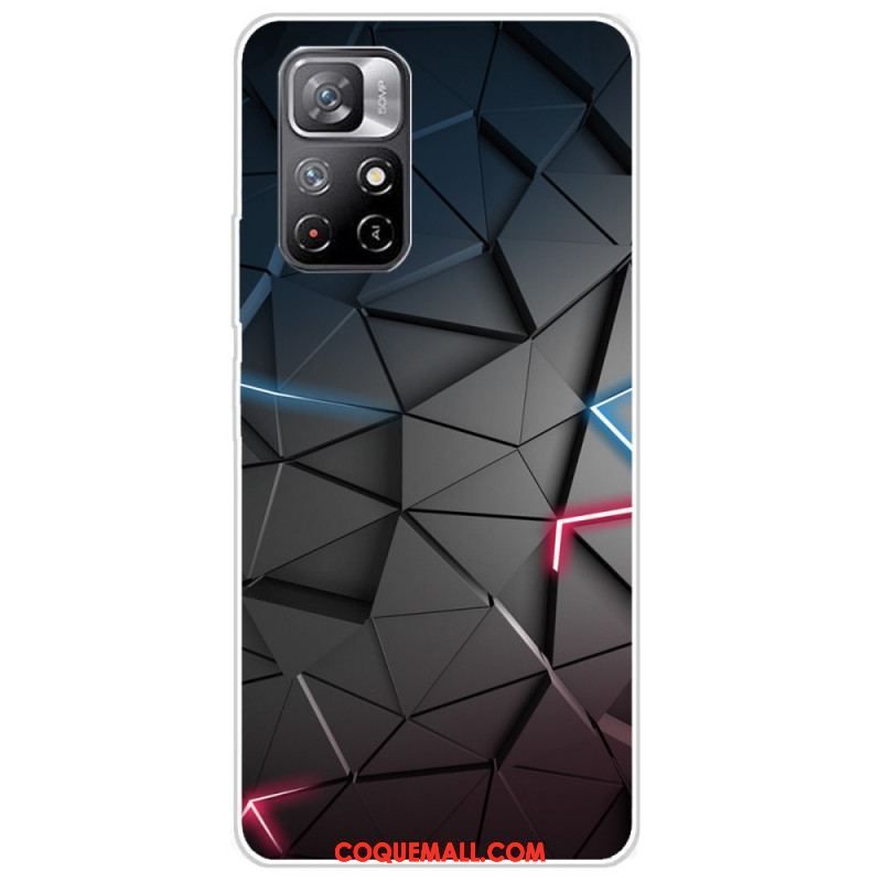 Coque Xiaomi Redmi Note 11 Pro Plus 5G Flexible Géométrie