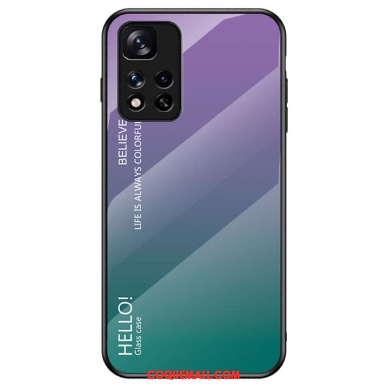 Coque Xiaomi Redmi Note 11 Pro Plus 5G Verre Trempé Hello