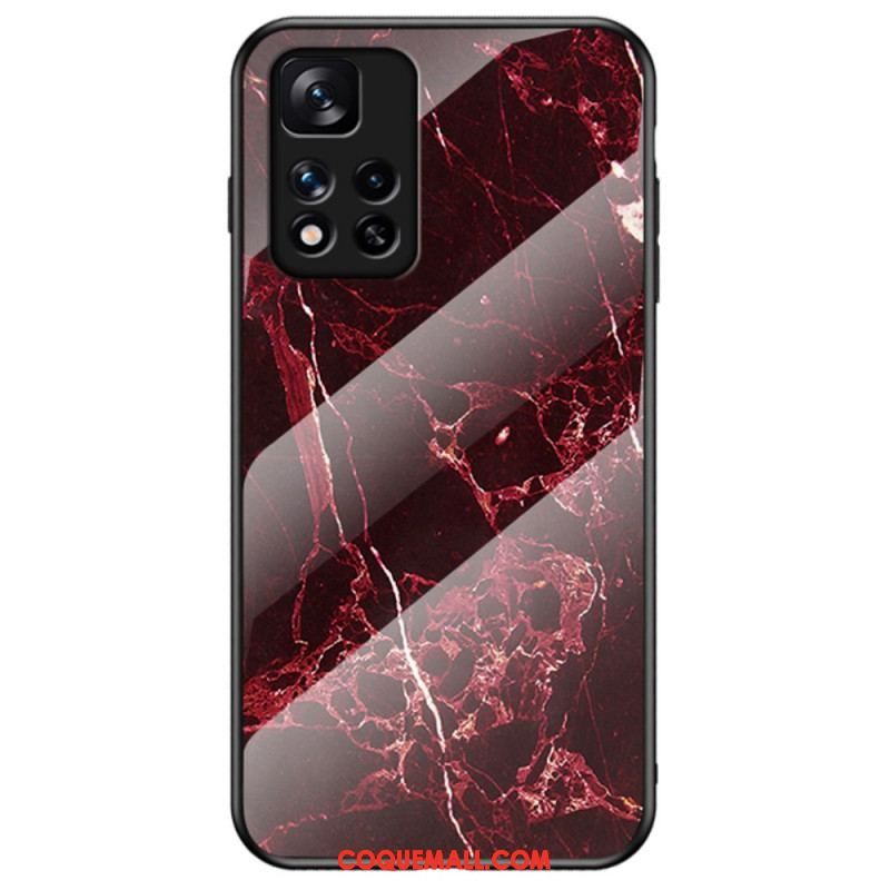 Coque Xiaomi Redmi Note 11 Pro Plus 5G Verre Trempé Marble Colors