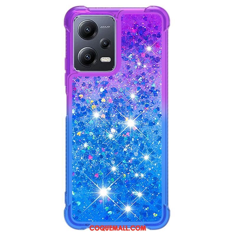 Coque Xiaomi Redmi Note 12/Poco X5 5G Paillettes Color