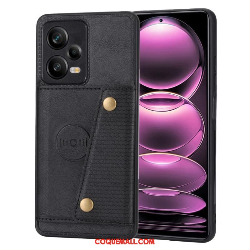 Coque Xiaomi Redmi Note 12/Poco X5 5G Porte-Cartes Support