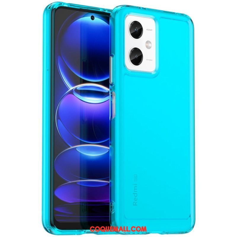 Coque Xiaomi Redmi Note 12/Poco X5 5G Transparente Candy Series