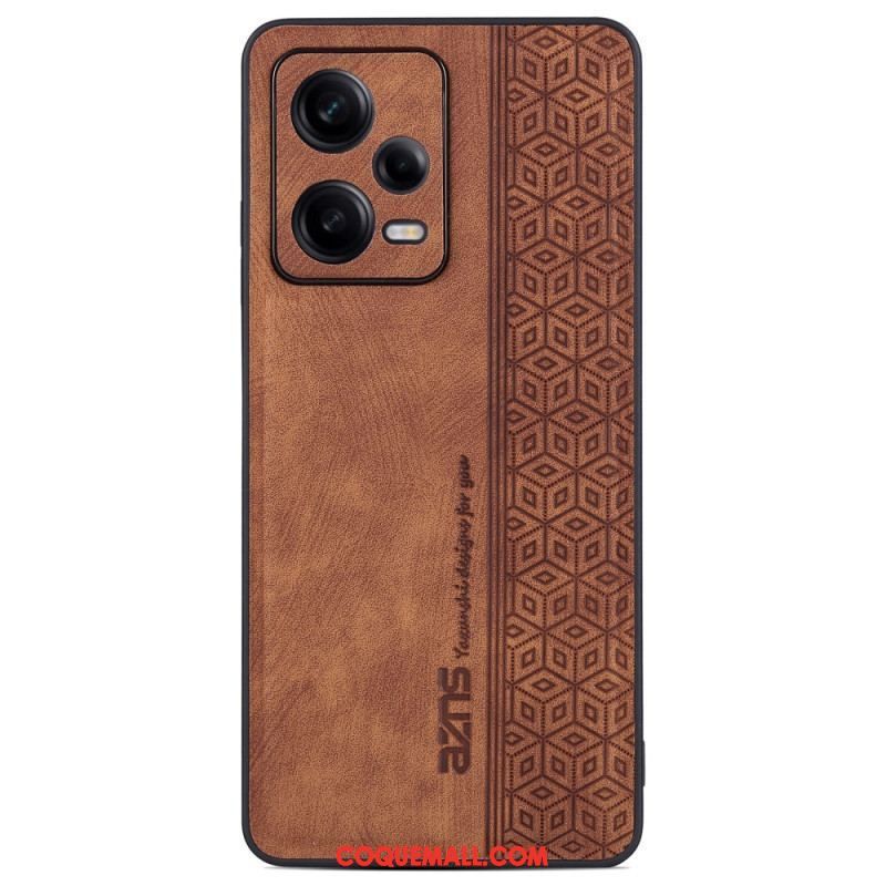 Coque Xiaomi Redmi Note 12 Pro Effet Cuir AZNS