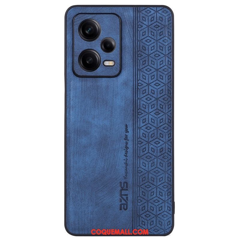 Coque Xiaomi Redmi Note 12 Pro Effet Cuir AZNS