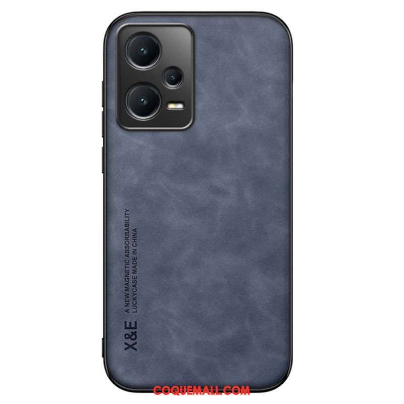 Coque Xiaomi Redmi Note 12 Pro Plus Cuir Effet Cuir X&E