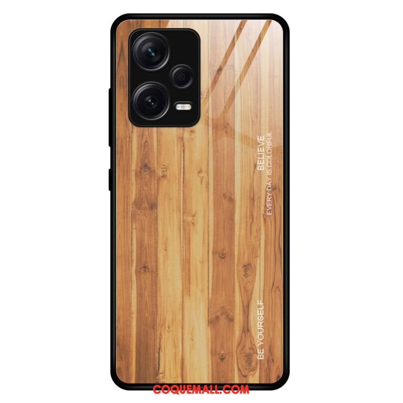 Coque Xiaomi Redmi Note 12 Pro Plus Verre Trempé Design Bois