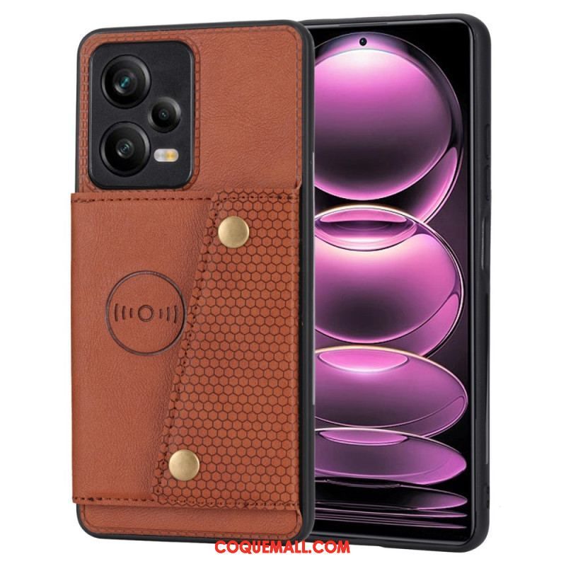 Coque Xiaomi Redmi Note 12 Pro/Poco X5 Pro 5G Porte-Cartes Support