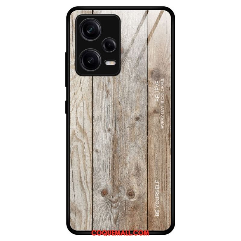 Coque Xiaomi Redmi Note 12 Pro Verre Trempé Design Bois