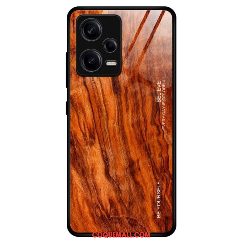 Coque Xiaomi Redmi Note 12 Pro Verre Trempé Design Bois