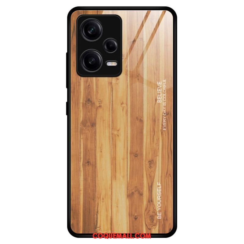 Coque Xiaomi Redmi Note 12 Pro Verre Trempé Design Bois