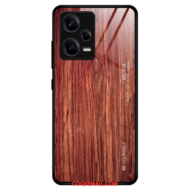 Coque Xiaomi Redmi Note 12 Pro Verre Trempé Design Bois