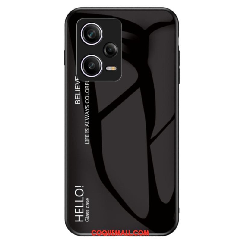 Coque Xiaomi Redmi Note 12 Pro Verre Trempé Hello