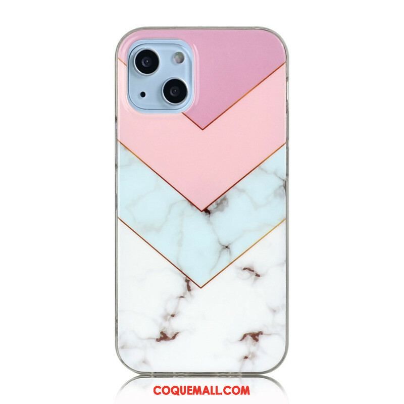 Coque iPhone 13 Mini Déclinaison Marbre